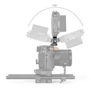 SmallRig 2904B Swivel/Tilt Monitor Mount Monitorholder med skrufester