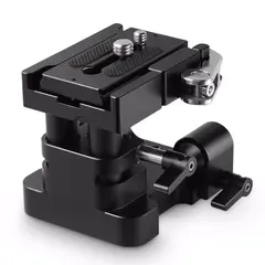 SmallRig 2092 Universal Base Plate 15mm Rail Support System