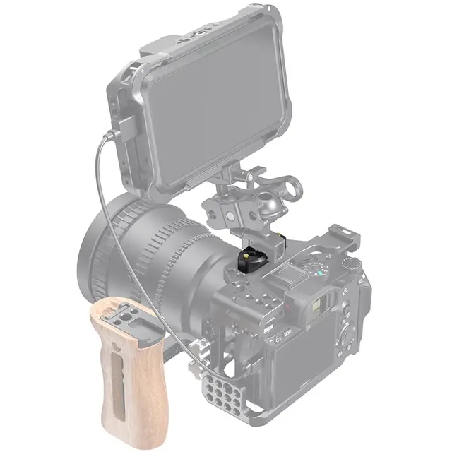 SmallRig 2521 Nato Rail 48mm w/ ARRI Loc Nato skinne m/ Arri feste 4,8 cm 