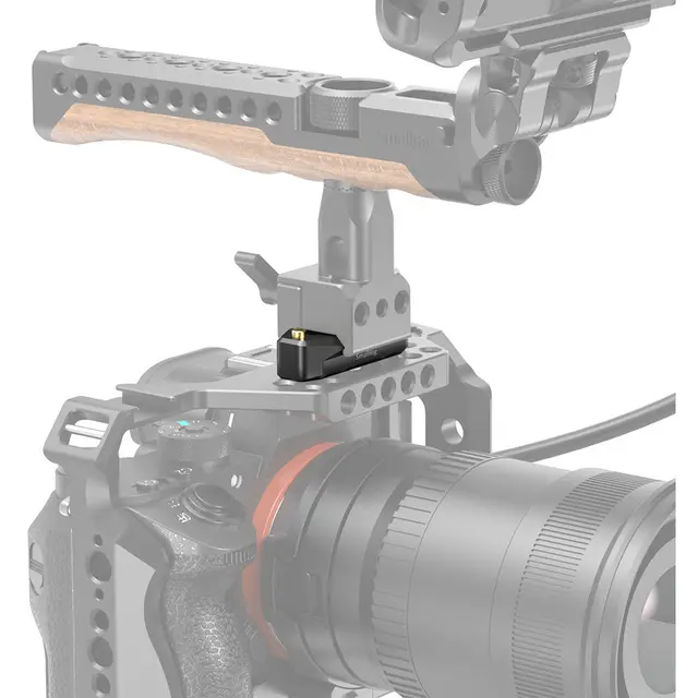 SmallRig 2521 Nato Rail 48mm w/ ARRI Loc Nato skinne m/ Arri feste 4,8 cm 