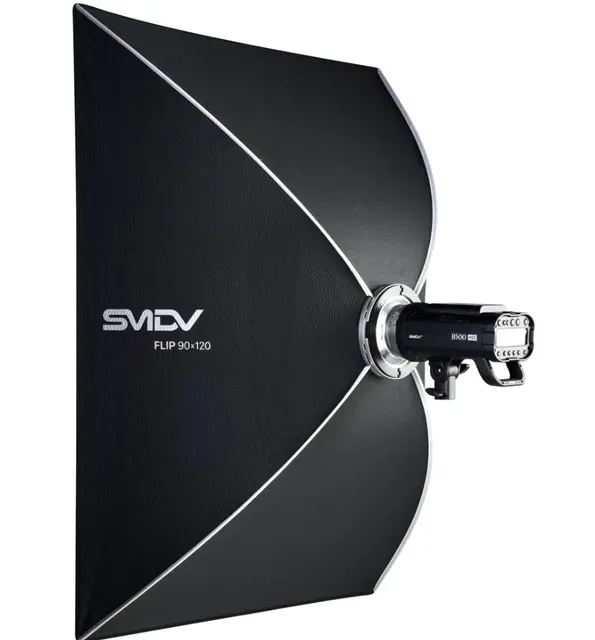 SMDV Speedbox-Flip 90x120 Rectangle Flip Softboks For studioblits 