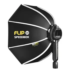 SMDV Speedbox-Flip20G 50 cm Foldbar Octa softboks, Speedlite 50cm