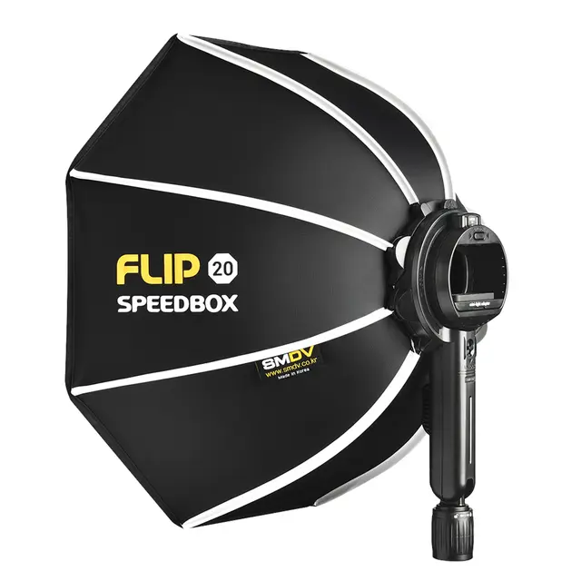 SMDV Speedbox-Flip20G Speedlite 50cm Foldbar Octa softboks, Speedlite ø 50 cm 