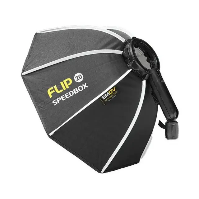 SMDV Speedbox-Flip20G Speedlite 50cm Foldbar Octa softboks, Speedlite ø 50 cm 