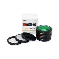 SMDV Speedbox-Flip Color Filter Kit Fargefilter, grid og diffusor