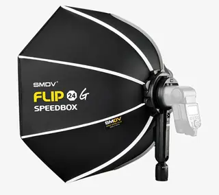 SMDV Speedbox-Flip24G Speedlite 60cm Okta-softboks for Speedlite blitser 60cm