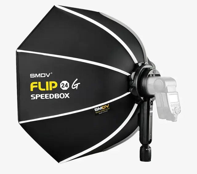 SMDV Speedbox-Flip24G Speedlite 60cm Okta-softboks for Speedlite blitser 60cm 