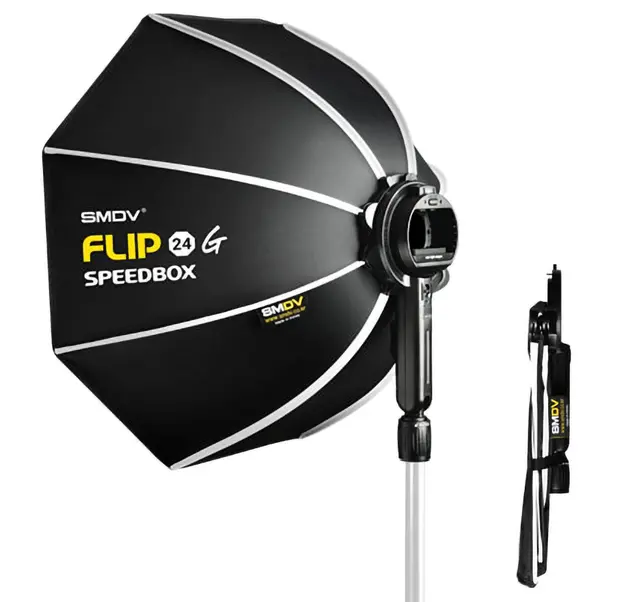 SMDV Speedbox-Flip24G Speedlite 60cm Okta-softboks for Speedlite blitser 60cm 