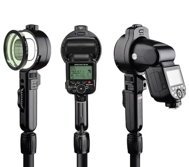 SMDV Angle Grip (Mounting bracket) Tilthode med hurtigutløser 