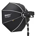 SMDV Speedbox-Flip 44 PRO 110cm 110cm Softboks studioblits Avtagbar Dif.