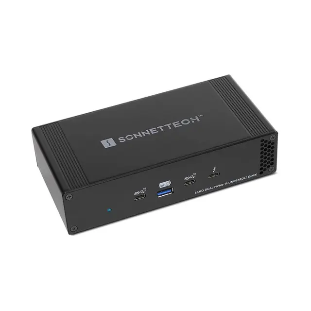 Sonnet Dual NVMe Thunderbolt Dock Dock bygget for SSD Disker 