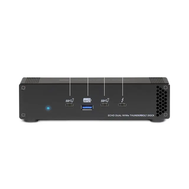 Sonnet Dual NVMe Thunderbolt Dock Dock bygget for SSD Disker 