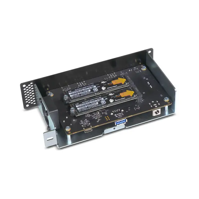 Sonnet Dual NVMe Thunderbolt Dock Dock bygget for SSD Disker 