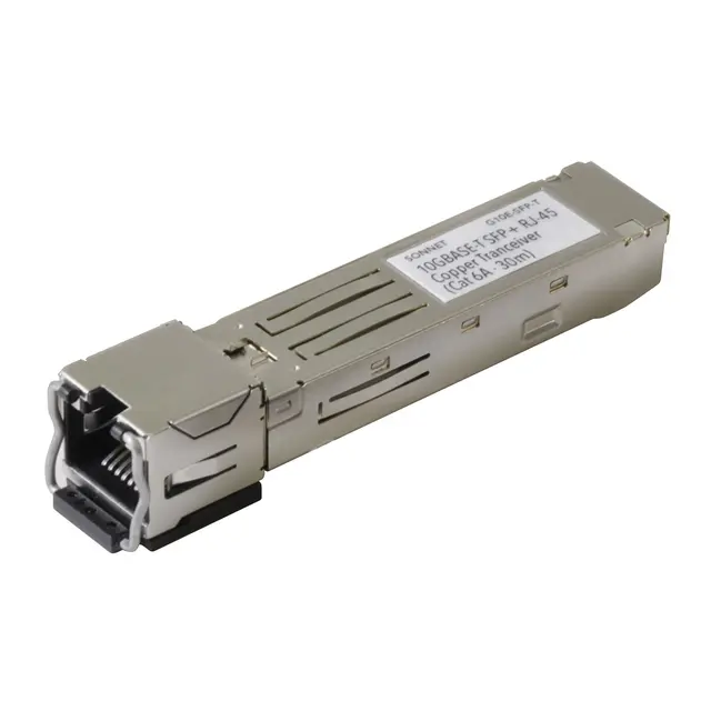 Sonnet 10GBASE-T SFP+ til RJ45 10GbE RJ45 - SFP+ Adapter 