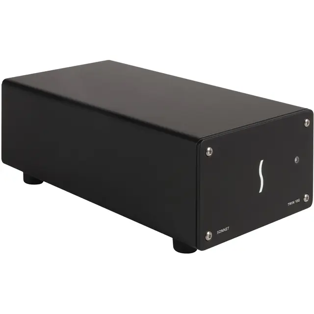 Sonnet Twin 10G Thunderbolt 3 Dual 10 Gigabit Ethernet Adapter 