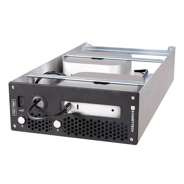Sonnet xMac mini (2024+) 2U Rackmount Enclosure System 