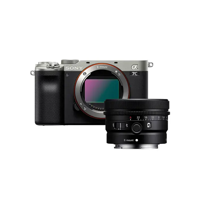 Sony A7C m/ FE 40mm f/2.5 G E-Mount. Fullformat 