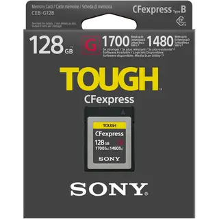 Sony Tough CFexpress Type B 128GB R 1700MB/s W 1480MB/s