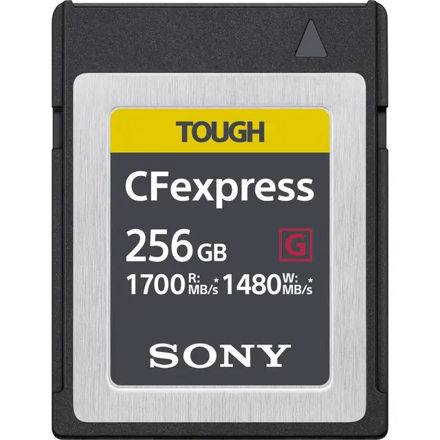 Sony Tough CFexpress Type B 256GB R 1700MB/s W 1480MB/s 