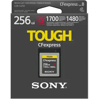 Sony Tough CFexpress Type B 256GB R 1700MB/s W 1480MB/s