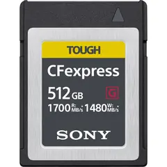 Sony Tough CFexpress Type B 512GB R 1700MB/s W 1480MB/s