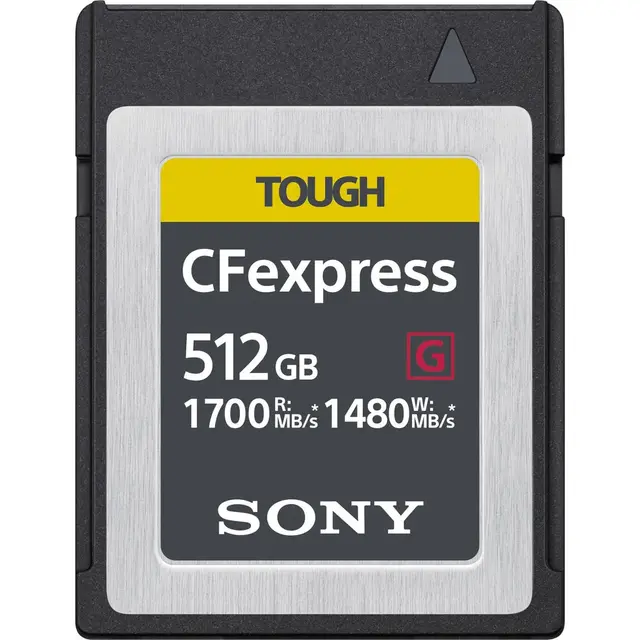 Sony Tough CFexpress Type B 512GB R 1700MB/s W 1480MB/s 