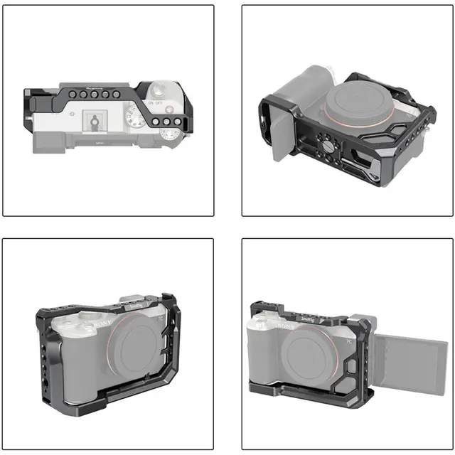 SmallRig 3081 Cage for Sony A7C Kamerabur A7C 