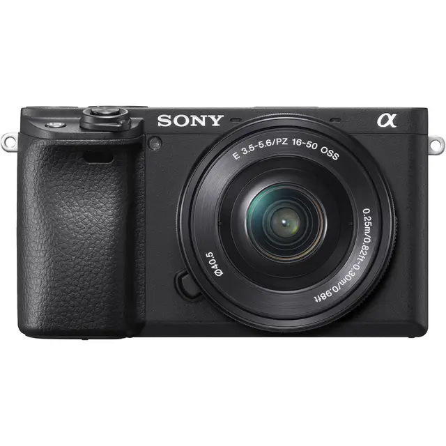 Sony a6400 kit med 16-50mm E 16-50mm f/3.5-5.6 PZ OSS 
