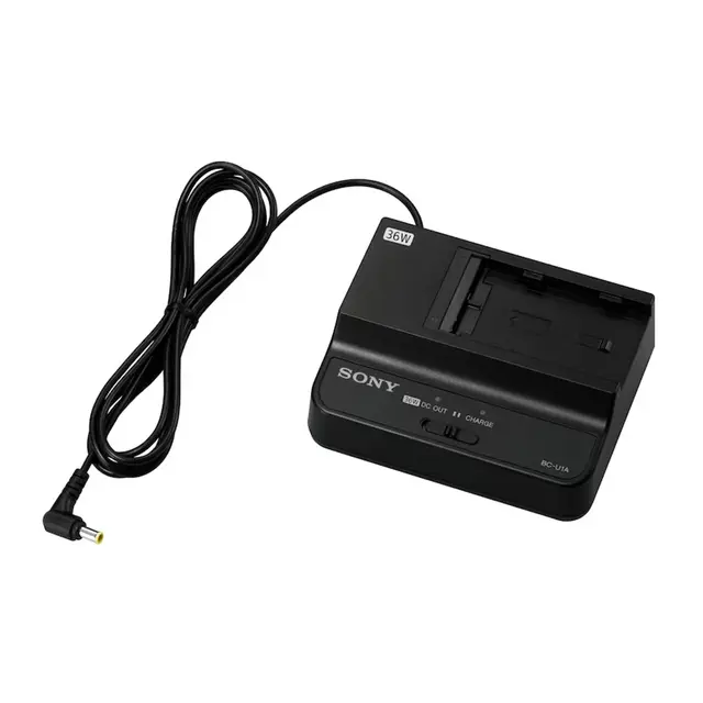 Sony BC-U1A Batterilader BP-U Batterilader og AC-adapter 