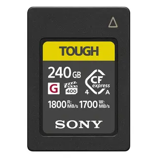 Sony Tough 240GB CFexpress 4.0 Type A Type A, Max Read 1800 - Write 1700 MB/s