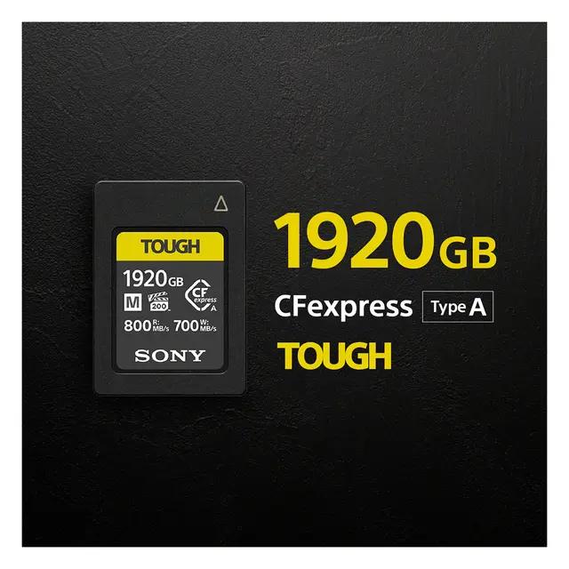 Sony CFexpress 1920GB Tough M Type A M-Serie 800MB/s 700MB/s VPG200 