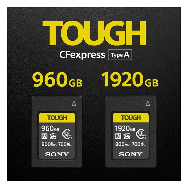 Sony CFexpress 1920GB Tough M Type A M-Serie 800MB/s 700MB/s VPG200 