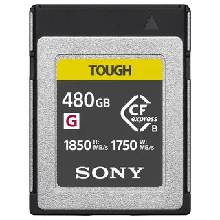 Sony Tough CFexpress Type B 480GB R 1850MB/s W 1750MB/s