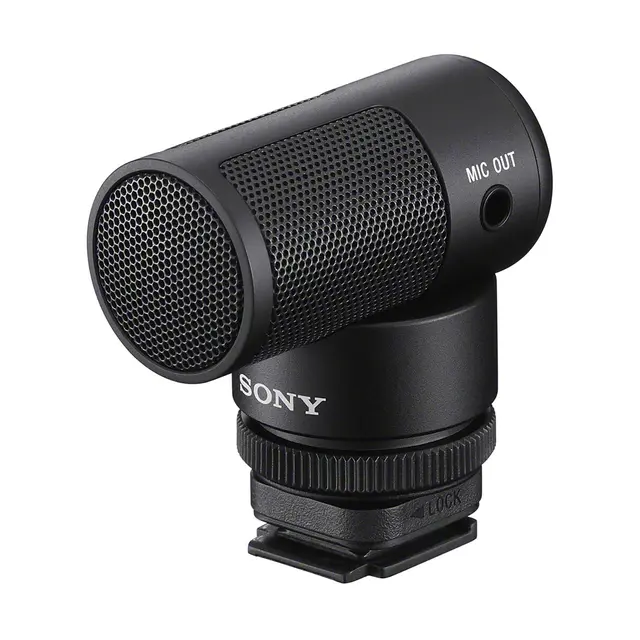 Sony ECM-G1 Mikrofon Shotgunmikrofon. Perfekt for vlogging 