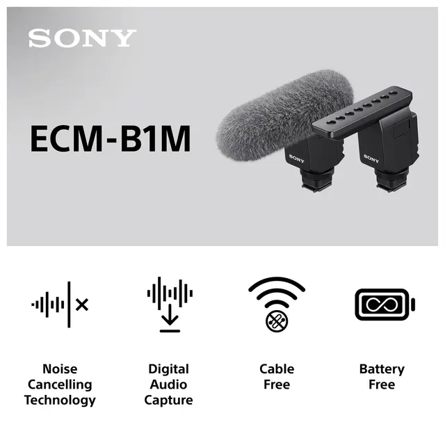 Sony ECM-B1M Shotgun-mikrofon 