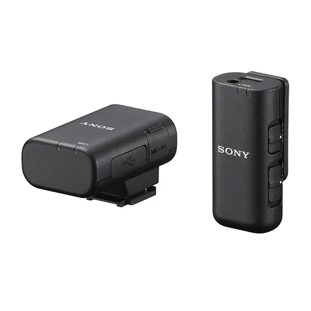 Sony ECM-W3S Trådløst Mikrofonsystem 1 Sender - 1 Mottaker 