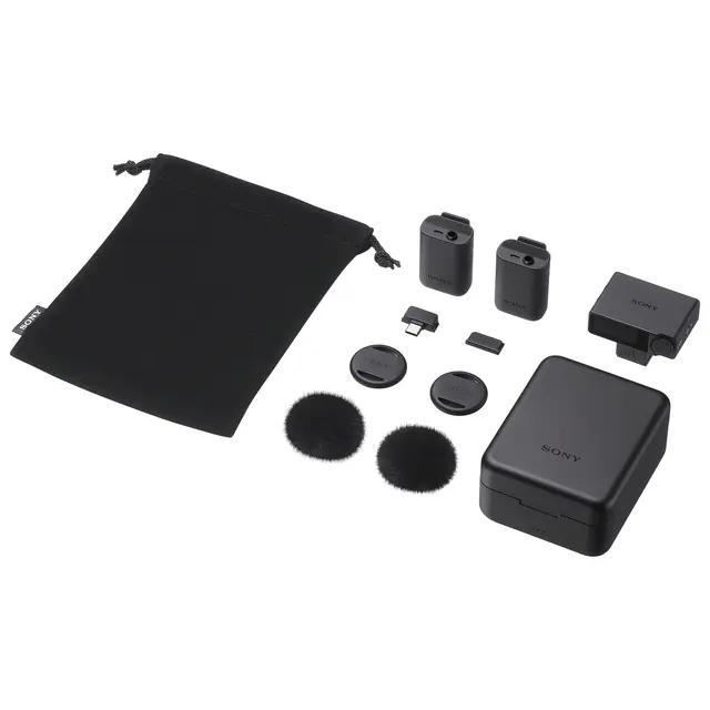 Sony ECM-W5 Trådløst Mikrofonsystem 2 Sendere - 1 Mottaker 