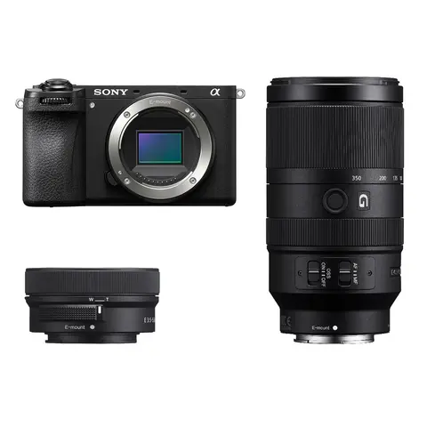 Sony A6700 Wildlife Kit m/16-50mm f/3.5-5.6 + 70-350mm f/4.5-6.3