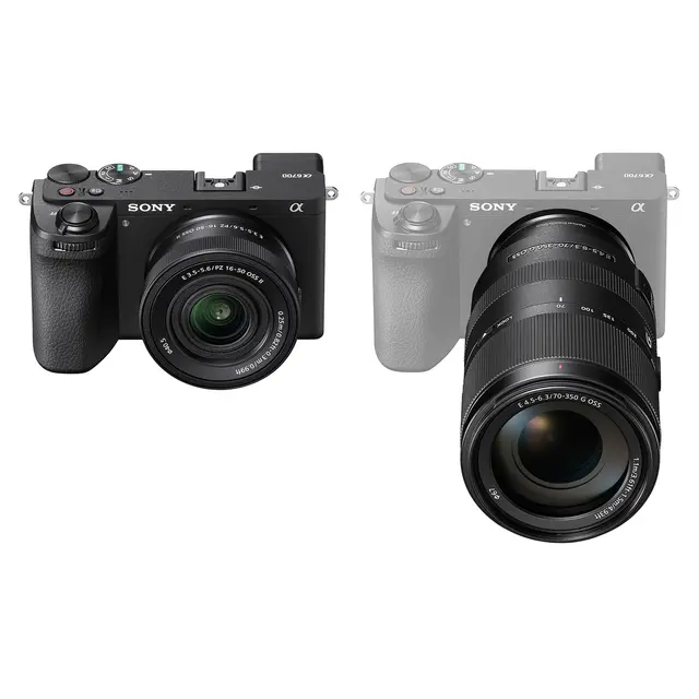 Sony A6700 Wildlife Kit m/16-50mm f/3.5-5.6 + 70-350mm f/4.5-6.3 