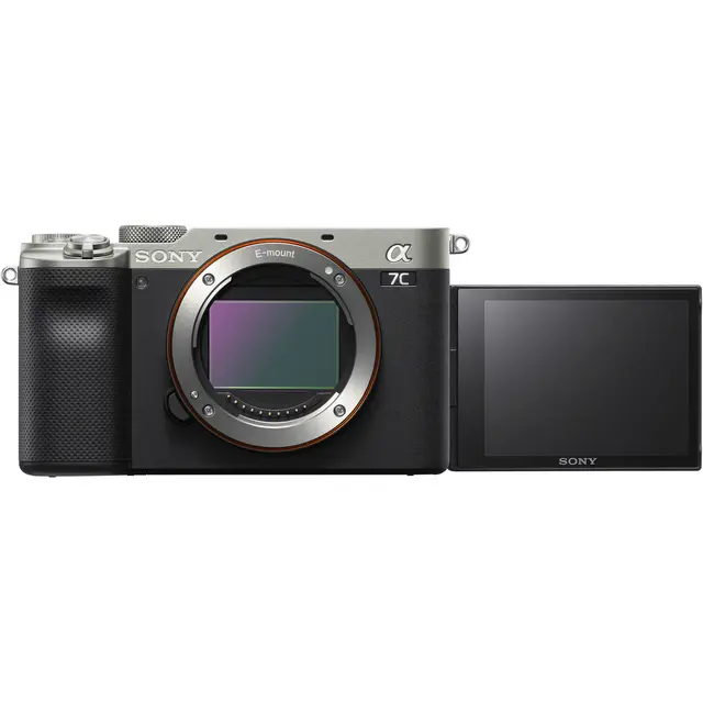 Sony A7C Kit med 28-60mm + Wireless kit Kamerapakke med objektiv og grep 