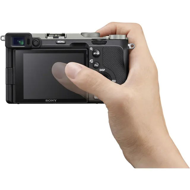 Sony A7C Kit med 28-60mm + Wireless kit Kamerapakke med objektiv og grep 