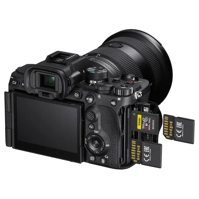 Sony A7 V Kamerahus 33MP. KI autofokus. 4K 120p video 