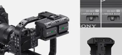 Sony Multibatteriadapter-kit NPA-MQZ1K - Lader m/2stk NP-FZ100 batt 