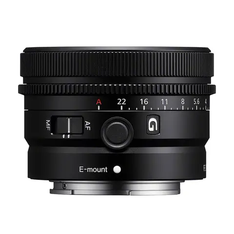 Sony FE 40mm f/2.5 G E-Mount Fullformat. &#216;49mm
