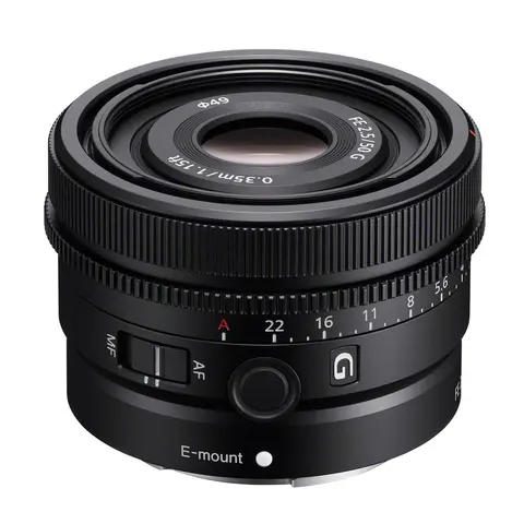 Sony FE 50mm f/2.5 G E-Mount Fullformat. &#216;49mm