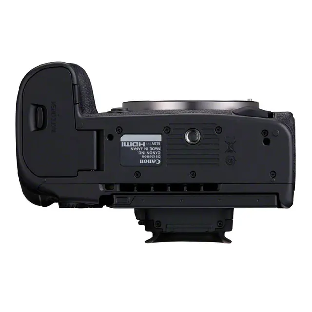 Canon EOS R5 Mark II med grep Med Canon CF-R20EP kjøling og ethernet 