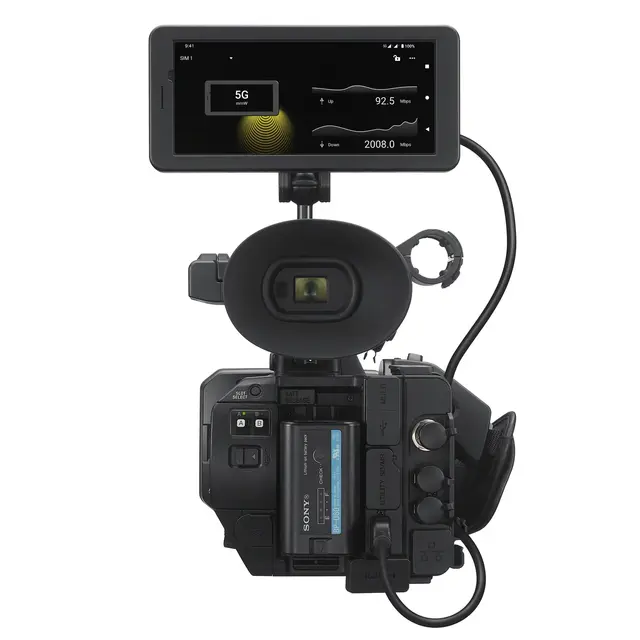 Sony PDT-FP1 5G sender med 6" monitor Bærbar 4G/5G sender med 6" skjerm 