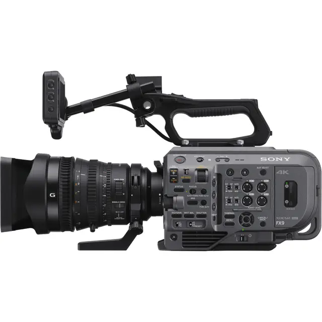 Sony PXW-FX9K Med FE 28-135mm f/4 Fullframe 35mm 4K med Powerzoom objektiv 
