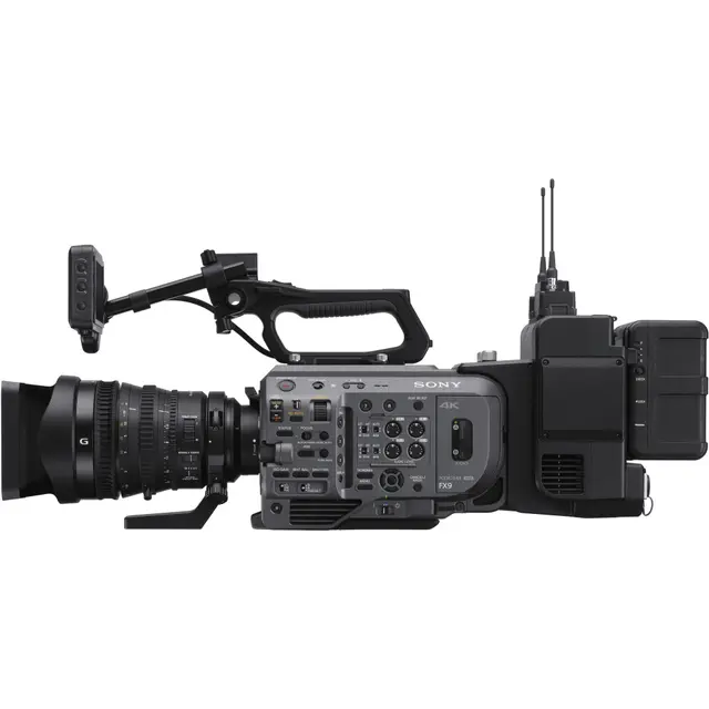 Sony PXW-FX9K Med FE 28-135mm f/4 Fullframe 35mm 4K med Powerzoom objektiv 