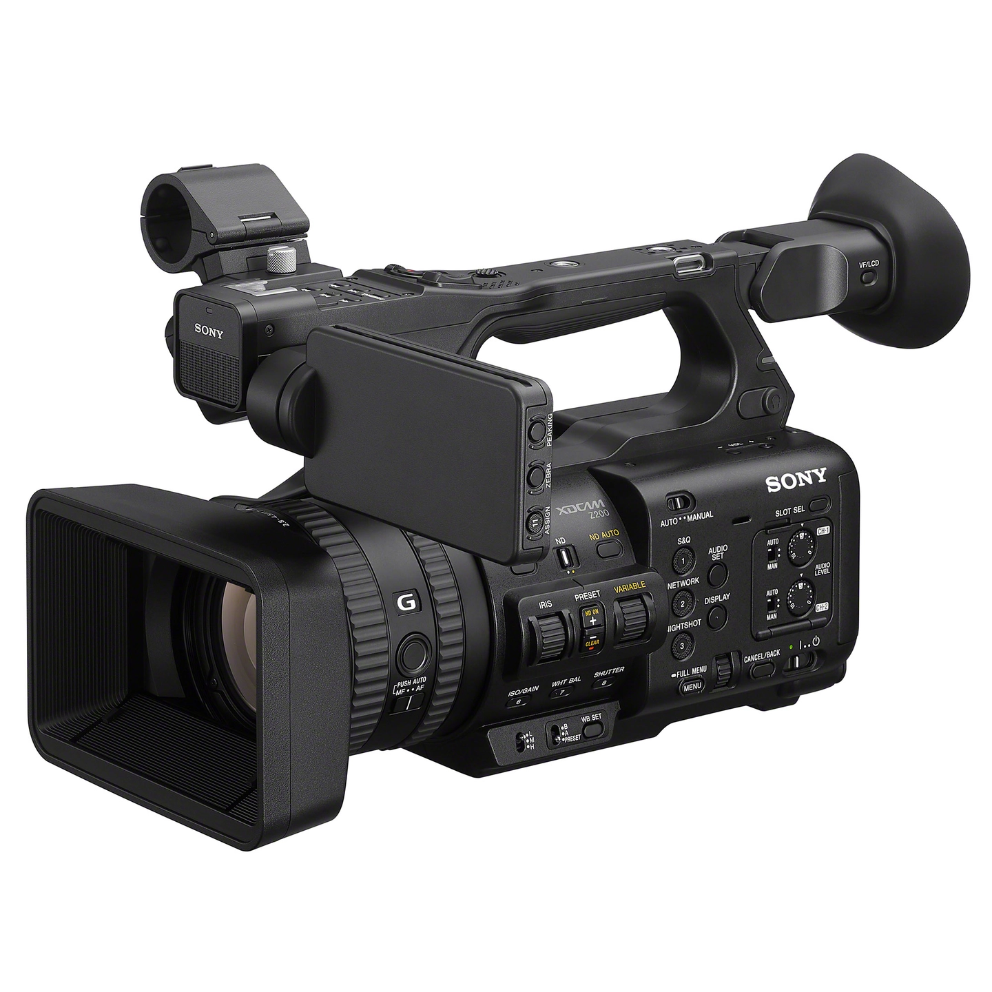 Sony PXW-Z200 Videokamera 4K. 1" CMOS Sensor. XDCAM